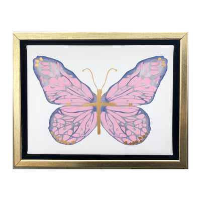 Mini "Breast Cancer" Butterfly