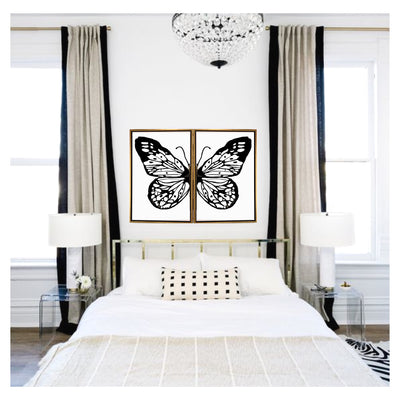 "Black/White" Butterfly
