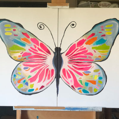 "Lover of Color" Butterfly