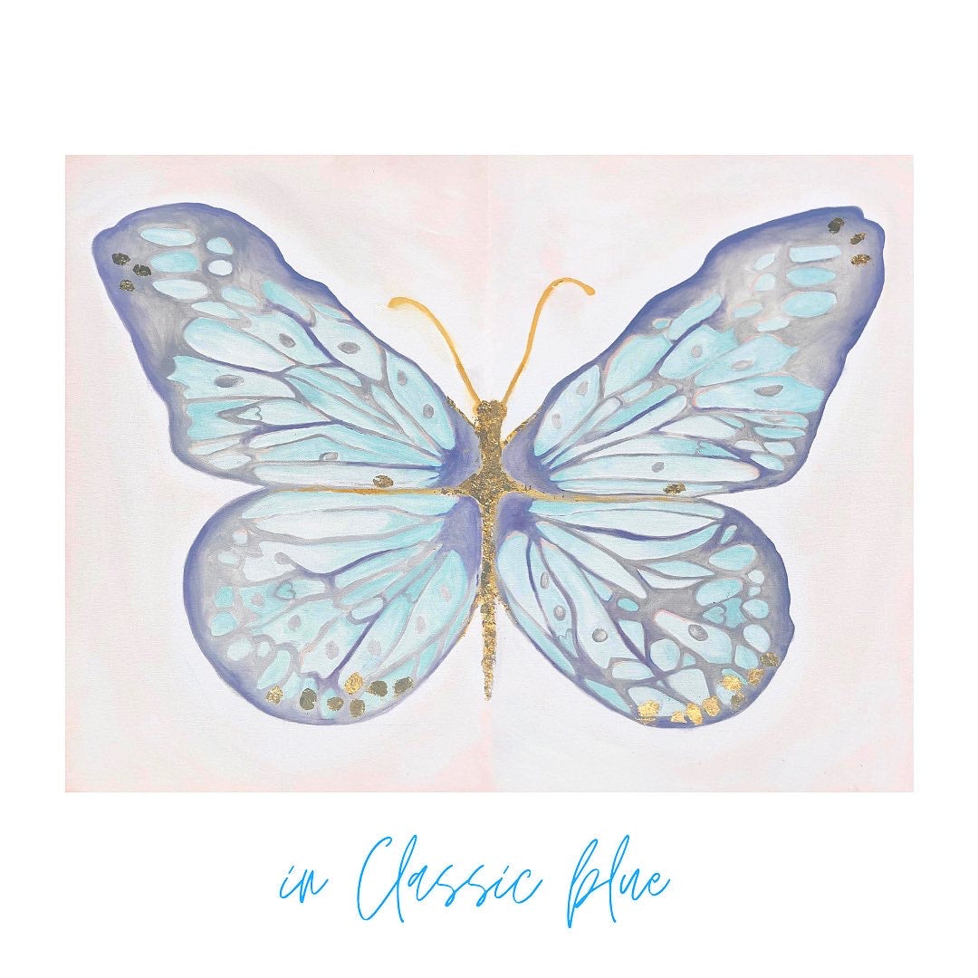 Mini "Classic Blue" Butterfly