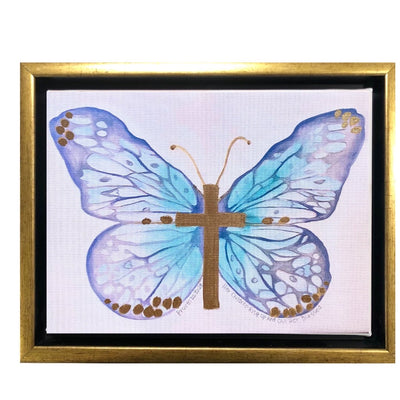 Mini "Mother's" Cross Butterfly